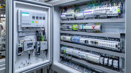 Modern industrial automation machinery
